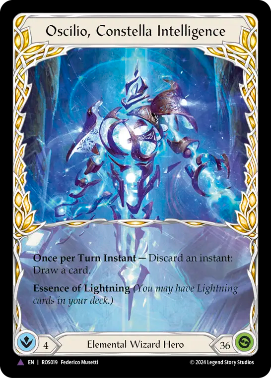 星々の知性、オシリオ/Oscilio, Constella Intelligence