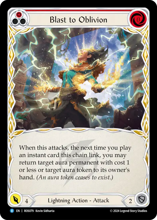 忘却への爆破/Blast to Oblivion - Red