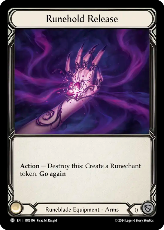 ルーン封印の解放/Runehold Release