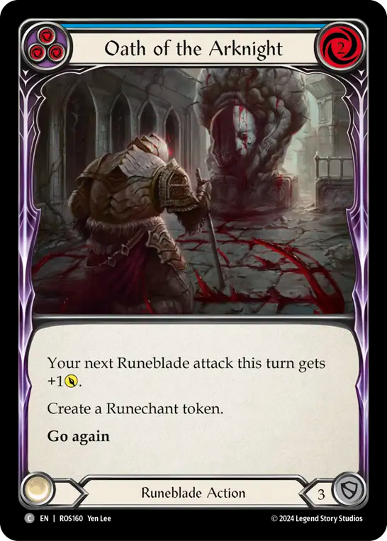 アークナイトの誓い/Oath of the Arknight - Blue