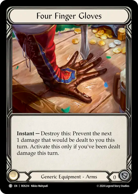 四本指のグローブ/Four Finger Gloves