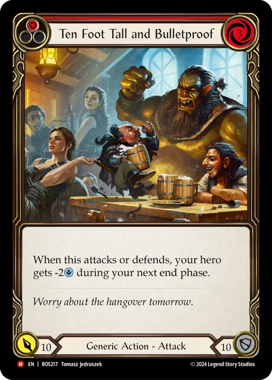 有頂天の恐れ知らず/Ten Foot Tall and Bulletproof