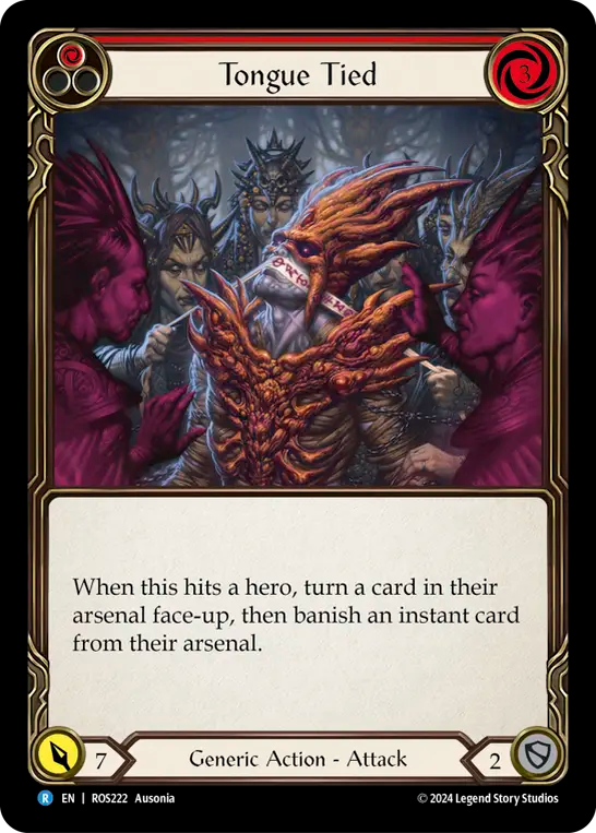 舌縛り/Tongue Tied