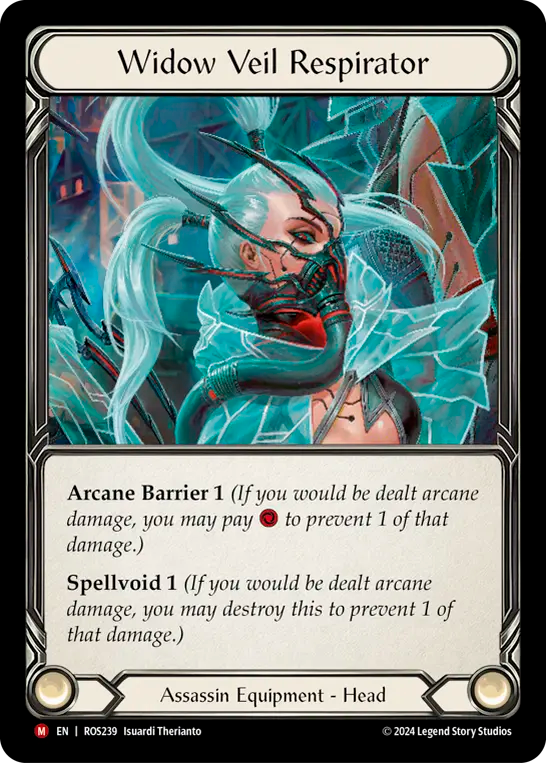 ウィドウの呼吸器/Widow Veil Respirator