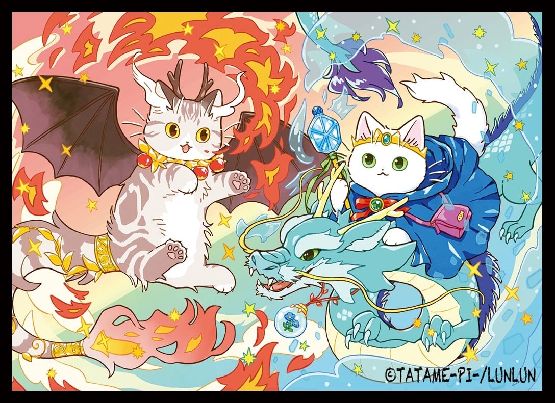 スリーブ 80枚入り【たたメーピー先生/猫ドラゴンの伝説】