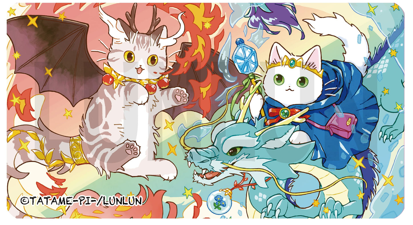 プレイマット【たたメーピー先生/猫ドラゴンの伝説】