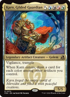 金色の守護者、カーン/Karn, Gilded Guardian (English)