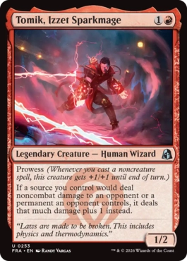 イゼットの火花魔道士、トミク/Tomik, Izzet Sparkmage (English)