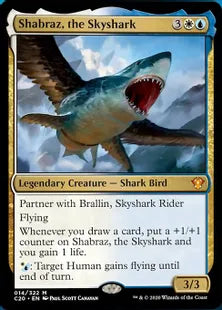 《空鮫、シャーブラズ/Shabraz, the Skyshark》[C20] 金R