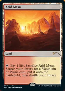 《乾燥台地/Arid Mesa》[Secret Lair] 土地