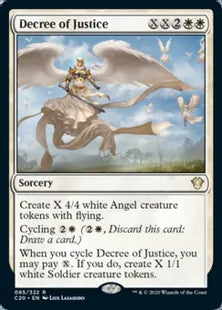 《正義の命令/Decree of Justice》[C20] 白R