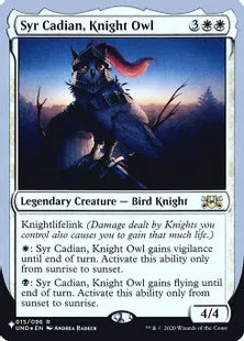 《Syr Cadian, Knight Owl》[The List] 白R
