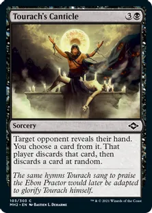 《トーラックの賛美歌/Tourach's Canticle》[MH2] 黒C