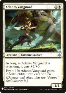 《アダントの先兵/Adanto Vanguard》[MB1] 白U