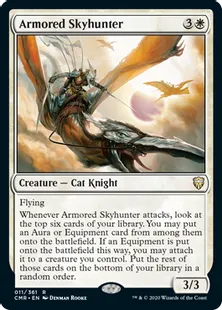 《鎧の空狩人/Armored Skyhunter》[CMR] 白R