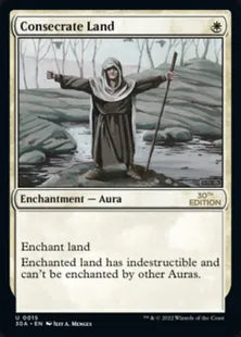《土地の聖別/Consecrate Land》[30A] 白U