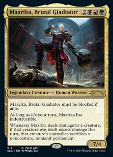 《Maarika, Brutal Gladiator》/《Zangief, the Red Cyclone》[SLX] 金R