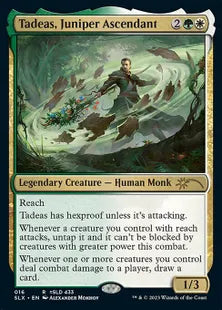 《Tadeas, Juniper Ascendant》/《Dhalsim, Pliable Pacifist》[SLX] 金R