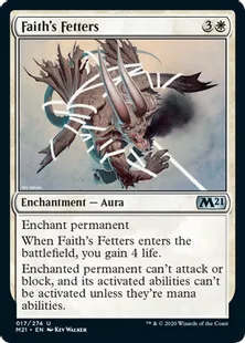 《信仰の足枷/Faith's Fetters》[M21] 白U