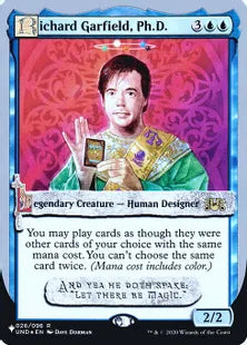 《Richard Garfield, Ph.D.》[The List] 青R
