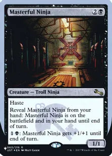 《Masterful Ninja》[The List] 黒R