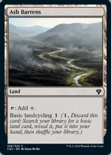 《灰のやせ地/Ash Barrens》[C20] 土地C