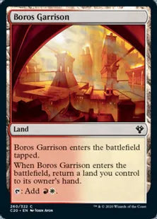 《ボロスの駐屯地/Boros Garrison》[C20] 土地C