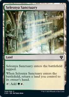 《セレズニアの聖域/Selesnya Sanctuary》[C20] 土地C