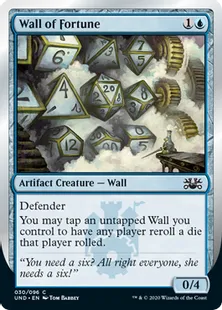 《Wall of Fortune》[UND] 青C
