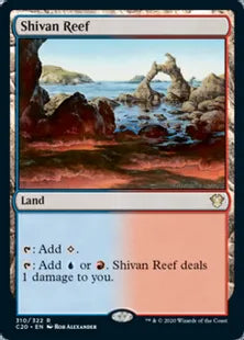 《シヴの浅瀬/Shivan Reef》[C20] 土地R