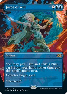 ■拡張アート■《意志の力/Force of Will》[2XM-BT] 青