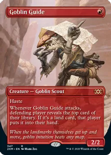 ■拡張アート■《ゴブリンの先達/Goblin Guide》[2XM-BT] 赤