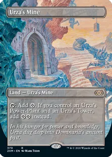 ■拡張アート■《ウルザの鉱山/Urza's Mine》[2XM-BT] 土地