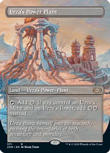 ■拡張アート■《ウルザの魔力炉/Urza's Power Plant》[2XM-BT] 土地