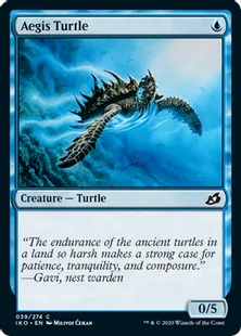 《神盾の海亀/Aegis Turtle》[IKO] 青C
