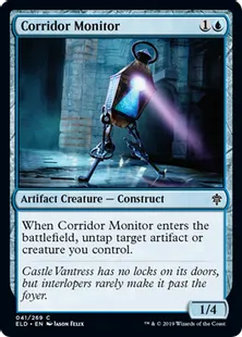 《通路の監視者/Corridor Monitor》[ELD] 青C