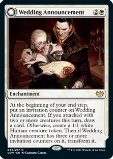 《婚礼の発表/Wedding Announcement》/《婚礼の祭典/Wedding Festivity》[VOW] 白R