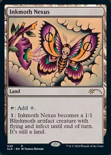 《墨蛾の生息地/Inkmoth Nexus》[Secret Lair] 土地(045)