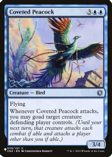 《切望の孔雀/Coveted Peacock》[The List] 青U