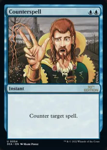 《対抗呪文/Counterspell》[30A] 青U