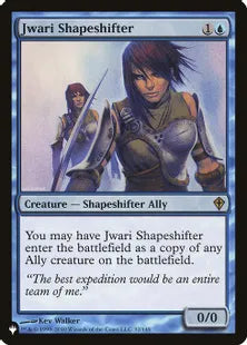 《ジュワーの多相の戦士/Jwari Shapeshifter》[The List] 青R