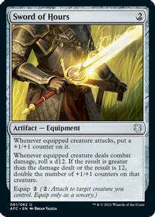 《時の剣/Sword of Hours》[AFC] 茶U