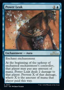 《魔力漏出/Power Leak》[30A] 青C