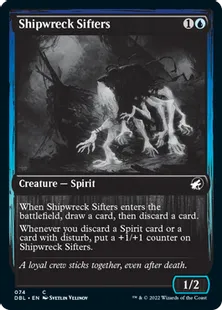 《難破船の選別者/Shipwreck Sifters》[DBL] 青C