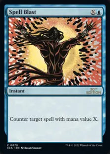 《呪文破/Spell Blast》[30A] 青C