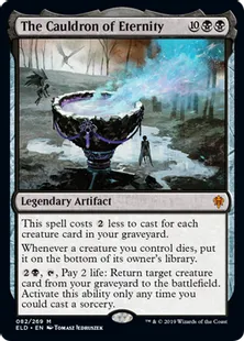 《永遠の大釜/The Cauldron of Eternity》[ELD] 黒R