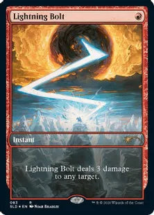 《稲妻/Lightning Bolt》[Secret Lair] 赤(083)