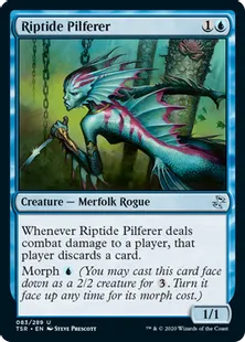 《激浪のこそ泥/Riptide Pilferer》[TSR] 青U