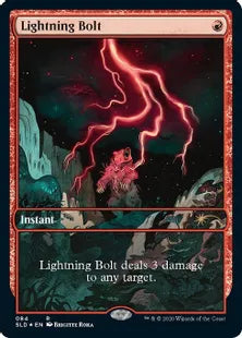 《稲妻/Lightning Bolt》[Secret Lair] 赤(084)
