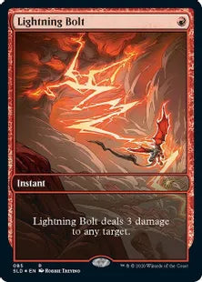 《稲妻/Lightning Bolt》[Secret Lair] 赤(085)